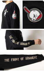 画像をギャラリービューアに読み込む, Crows x Worst  CRLT-2501 Crows x Worst Embroidered Jersey Long T-Shirt
