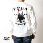 画像をギャラリービューアに読み込む, Crows x Worst  CRLT-2501 Crows x Worst Embroidered Jersey Long T-Shirt
