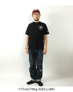 Load image into Gallery viewer, VANSON CRV-2503 CROWS×WORST S/S T-SHIRT
