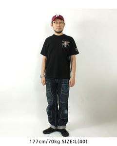 VANSON CRV-2503 CROWS×WORST S/S T-SHIRT