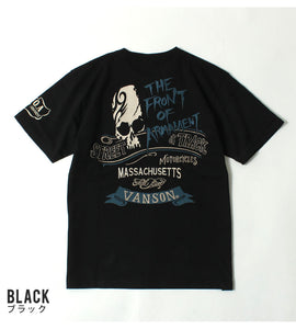 VANSON CRV-2503 CROWS×WORST S/S T-SHIRT