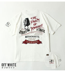 VANSON CRV-2503 CROWS×WORST S/S T-SHIRT
