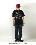 Load image into Gallery viewer, VANSON CRV-2503 CROWS×WORST S/S T-SHIRT
