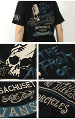 Load image into Gallery viewer, VANSON CRV-2503 CROWS×WORST S/S T-SHIRT
