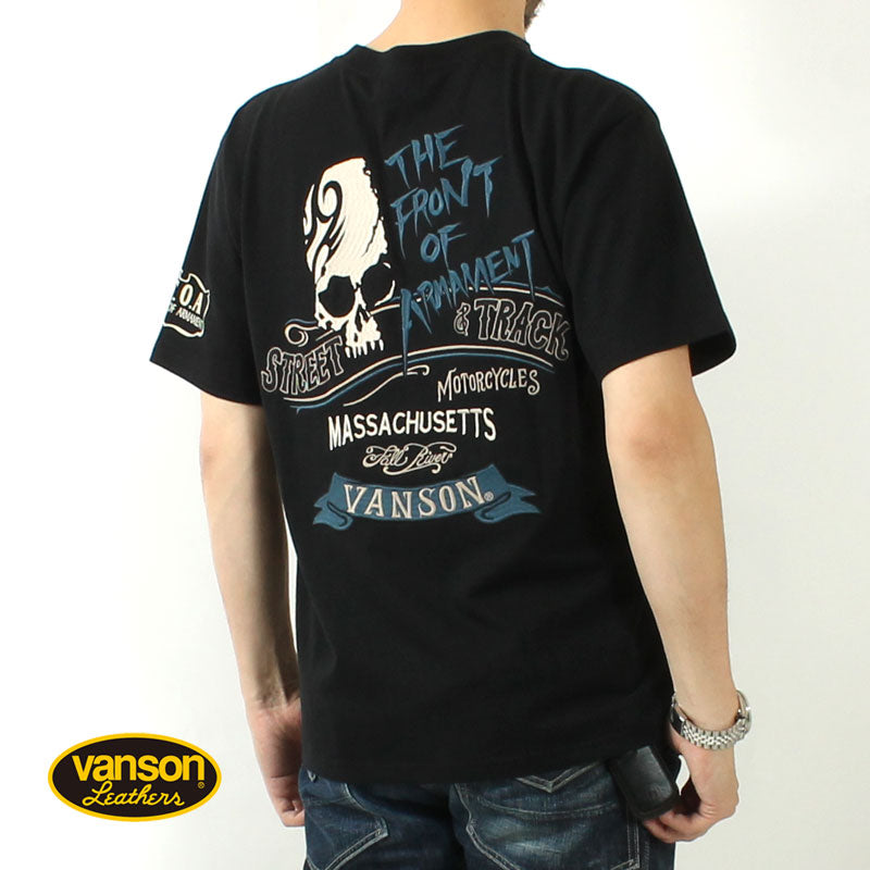 VANSON CRV-2503 CROWS×WORST S/S T-SHIRT