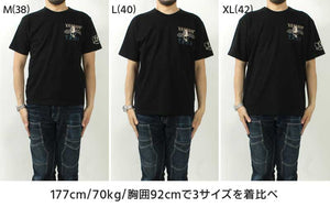 VANSON CRV-2503 CROWS×WORST S/S T-SHIRT