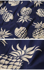 画像をギャラリービューアに読み込む, Duke Kahanamoku Lot,DK37811 Cotton Hawaiian Shirt "Duke's Pineapple"
