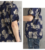 画像をギャラリービューアに読み込む, Duke Kahanamoku Lot,DK37811 Cotton Hawaiian Shirt "Duke's Pineapple"
