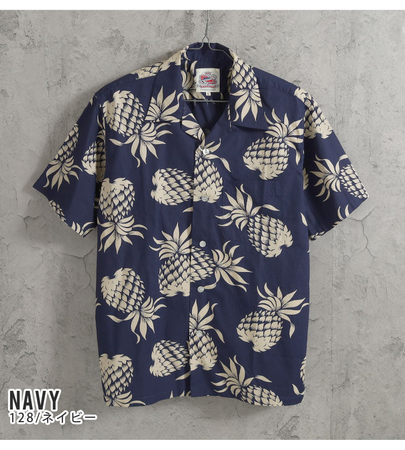 Duke Kahanamoku Lot,DK37811 Cotton Hawaiian Shirt 