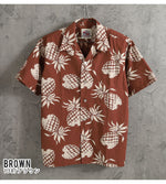画像をギャラリービューアに読み込む, Duke Kahanamoku Lot,DK37811 Cotton Hawaiian Shirt "Duke's Pineapple"
