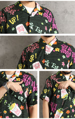 画像をギャラリービューアに読み込む, Duke Kahanamoku Lot,39640 COTTON HAWAIIAN SHIRT "SUCK EM UP!"
