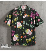 画像をギャラリービューアに読み込む, Duke Kahanamoku Lot,39640 COTTON HAWAIIAN SHIRT "SUCK EM UP!"
