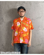 画像をギャラリービューアに読み込む, Duke Kahanamoku Lot,39640 COTTON HAWAIIAN SHIRT "SUCK EM UP!"
