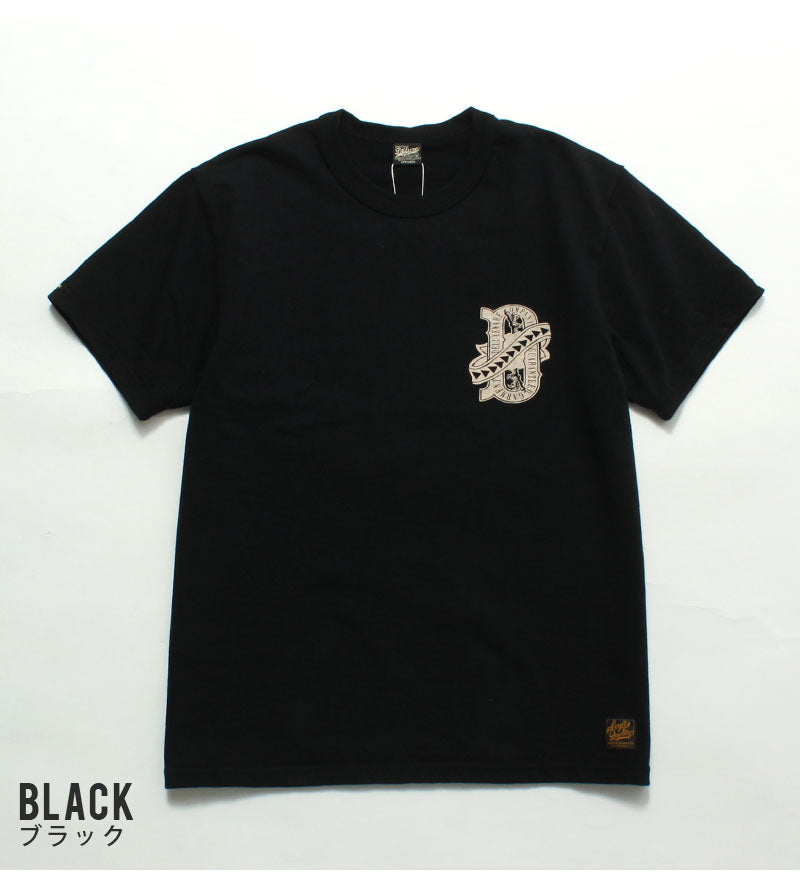 DELUXEWARE DXTS-2502 Heavyweight Tenjiku T-shirt"EAGLE"