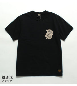 DELUXEWARE DXTS-2502 Heavyweight Tenjiku T-shirt"EAGLE"