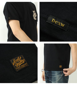 DELUXEWARE DXTS-2502 Heavyweight Tenjiku T-shirt"EAGLE"