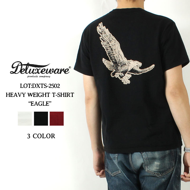 DELUXEWARE DXTS-2502 Heavyweight Tenjiku T-shirt"EAGLE"