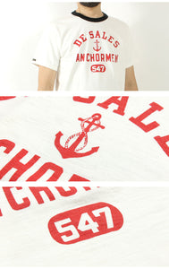DELUXEWARE DXTS-2503 Heavyweight Tenjiku T-shirt"ANCHOR"