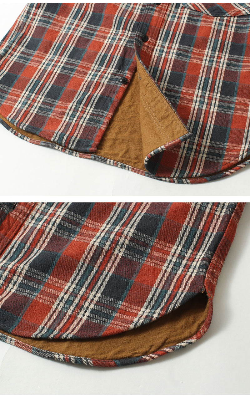 DELUXEWARE HV-19A Heavy flannel shirt"BETSY ROSS"20th anniversary special product