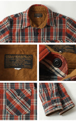 Load image into Gallery viewer, DELUXEWARE HV-19A Heavy flannel shirt&quot;BETSY ROSS&quot;20th anniversary special product

