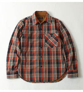 DELUXEWARE HV-19A Heavy flannel shirt"BETSY ROSS"20th anniversary special product