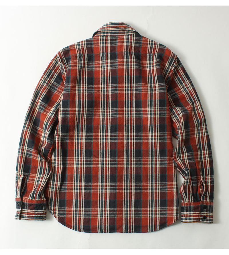 DELUXEWARE HV-19A Heavy flannel shirt"BETSY ROSS"20th anniversary special product