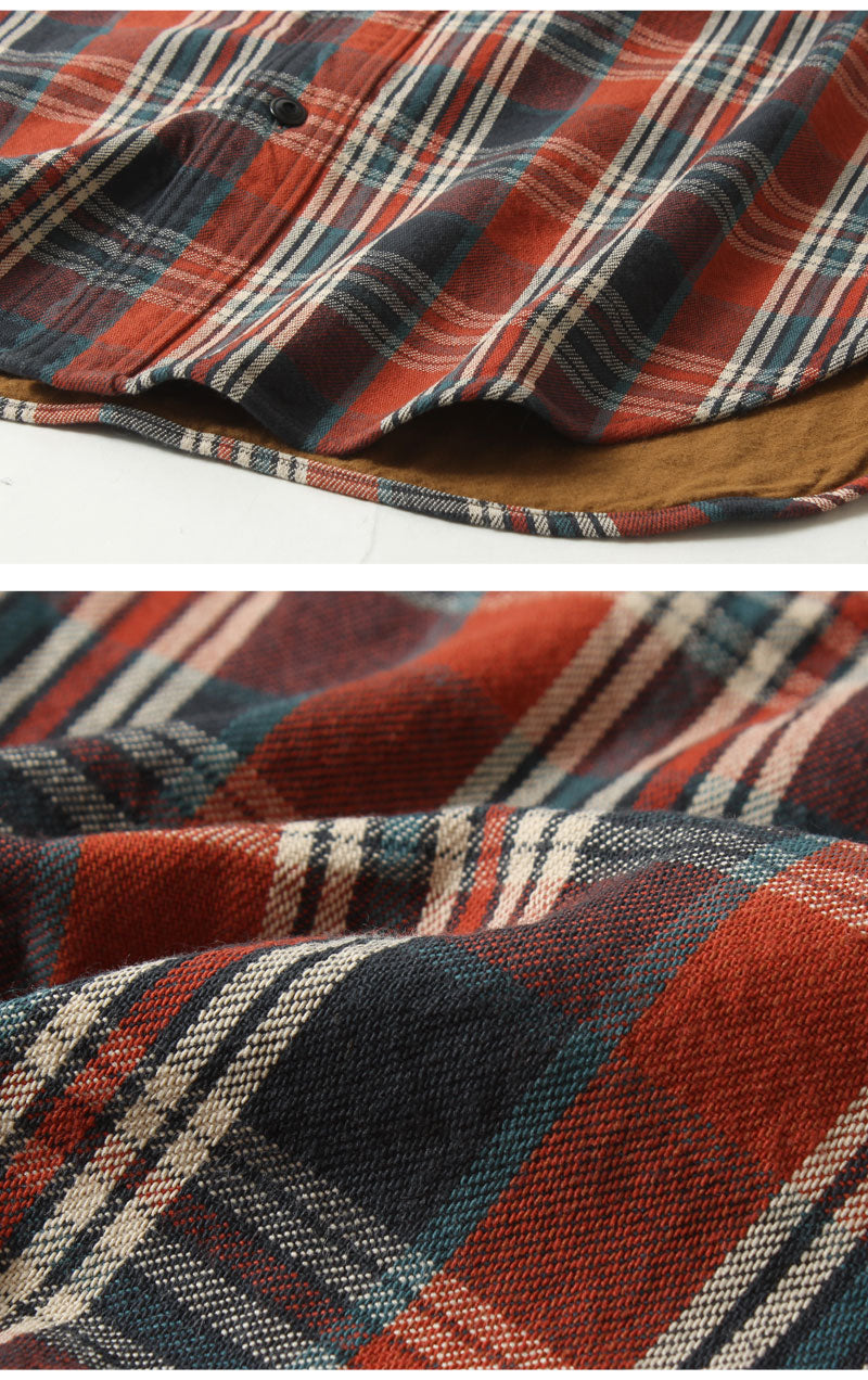 DELUXEWARE HV-19A Heavy flannel shirt"BETSY ROSS"20th anniversary special product