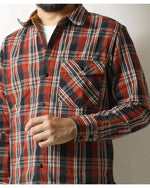 Load image into Gallery viewer, DELUXEWARE HV-19A Heavy flannel shirt&quot;BETSY ROSS&quot;20th anniversary special product
