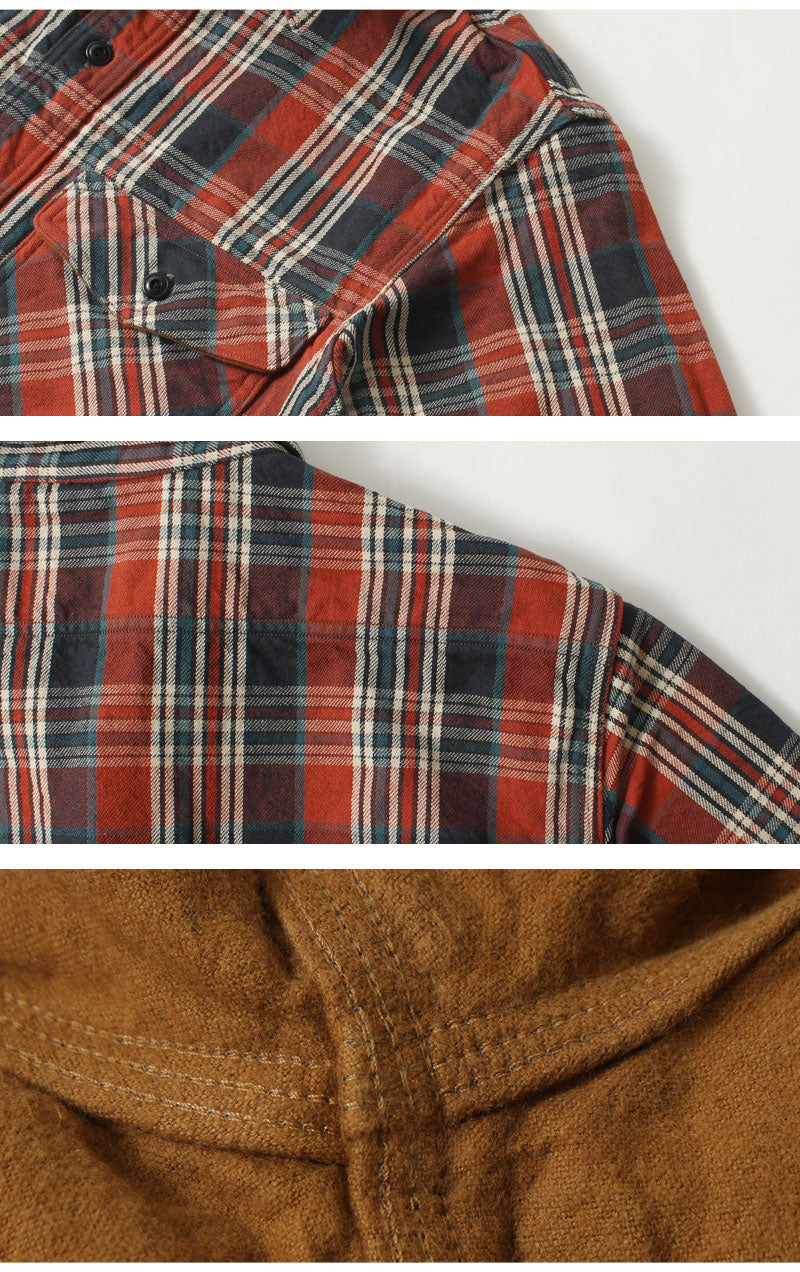 DELUXEWARE HV-19A Heavy flannel shirt"BETSY ROSS"20th anniversary special product