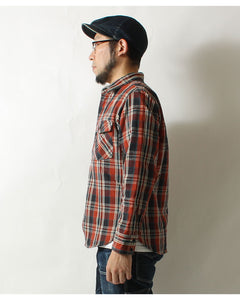 DELUXEWARE HV-19A Heavy flannel shirt"BETSY ROSS"20th anniversary special product