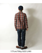 Load image into Gallery viewer, DELUXEWARE HV-19A Heavy flannel shirt&quot;BETSY ROSS&quot;20th anniversary special product
