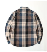画像をギャラリービューアに読み込む, DELUXEWARE HV-57 Heavy flannel shirt "50s BLUE KING"
