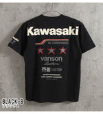 Load image into Gallery viewer, Vanson×Kawasaki Lot,KMV-2601 S/S T-Shirt
