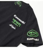 画像をギャラリービューアに読み込む, Vanson×Kawasaki Lot,KMV-2603 S/S T-Shirt
