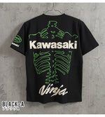 画像をギャラリービューアに読み込む, Vanson×Kawasaki Lot,KMV-2603 S/S T-Shirt

