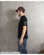 画像をギャラリービューアに読み込む, Vanson×Kawasaki Lot,KMV-2603 S/S T-Shirt
