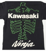 画像をギャラリービューアに読み込む, Vanson×Kawasaki Lot,KMV-2603 S/S T-Shirt

