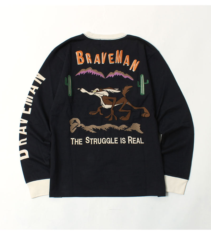 The-Brave Man Lot,LTB-2401 Looney Tunes L/S T-Shirt