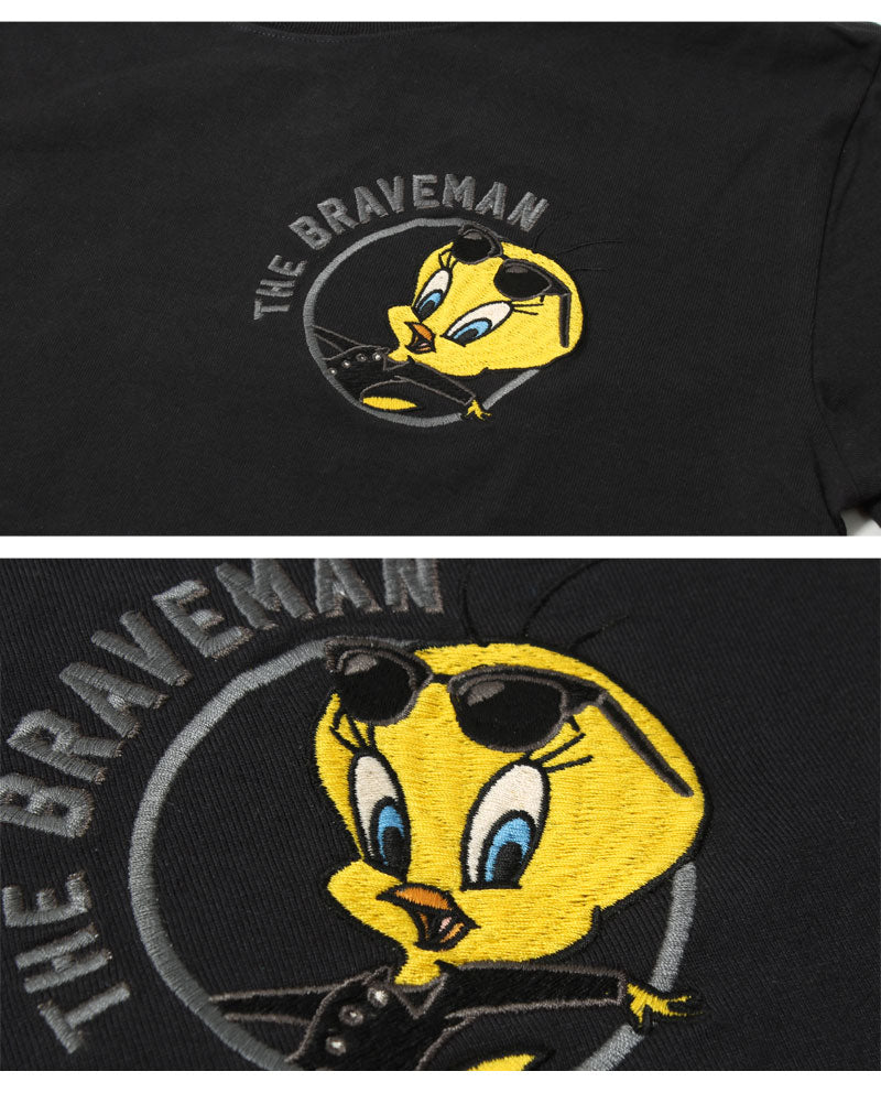 The- Brave Man Lot,LTB-2402 Looney Tunes Long Sleeve T-Shirt