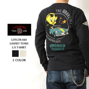 The- Brave Man Lot,LTB-2402 Looney Tunes Long Sleeve T-Shirt