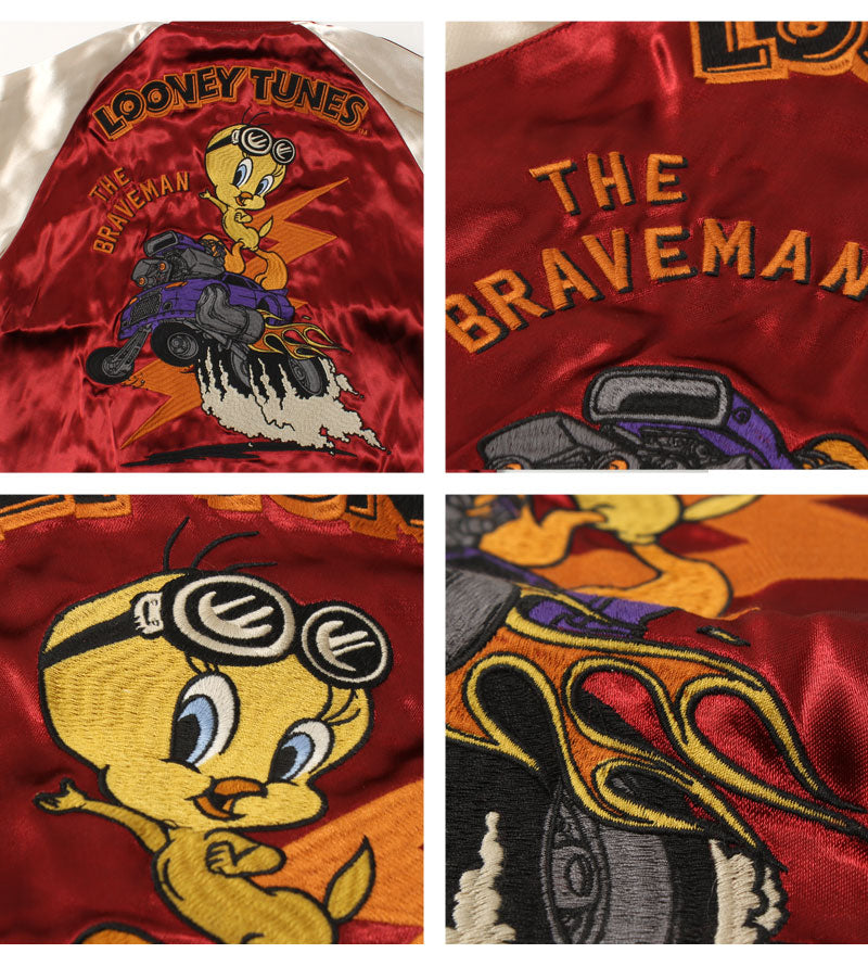 The-Brave Man Lot,LTB-2404 Looney Tunes Souvenir Jacket