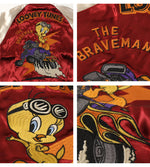 画像をギャラリービューアに読み込む, The-Brave Man Lot,LTB-2404 Looney Tunes Souvenir Jacket
