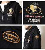 画像をギャラリービューアに読み込む, VANSON LTV-2510 Vanson x Looney Tunes Collaboration Zip-Up Hoodie (Officially Licensed Product)
