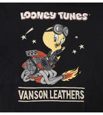 画像をギャラリービューアに読み込む, VANSON LTV-2510 Vanson x Looney Tunes Collaboration Zip-Up Hoodie (Officially Licensed Product)
