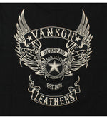 Load image into Gallery viewer, VANSON NVLT-2507 Flying Star Embroidered Jersey Long Sleeve T-Shirt
