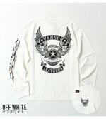 Load image into Gallery viewer, VANSON NVLT-2507 Flying Star Embroidered Jersey Long Sleeve T-Shirt
