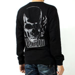 Load image into Gallery viewer, VANSON  NVLT-2514 Skull Head Embroidered Jersey Long Sleeve T-Shirt
