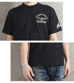 Load image into Gallery viewer, Vanson Lot,NVST-001 Flying Star &amp; Logo Standard Short-Sleeve T-Shirt
