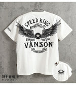 Load image into Gallery viewer, Vanson Lot,NVST-001 Flying Star &amp; Logo Standard Short-Sleeve T-Shirt

