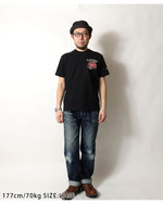 Load image into Gallery viewer, Vanson Lot,NVST-004 One Star &amp; Logo Standard Short-Sleeve T-Shirt
